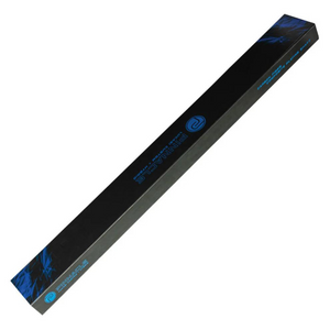 Lucasi LUXP1 Pool Cue - Midnight Black Cue with Imitation Bone & Silver Crush Inlay Points