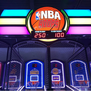 ICE Games NBA Hoops Arcade Basketball Game with LED