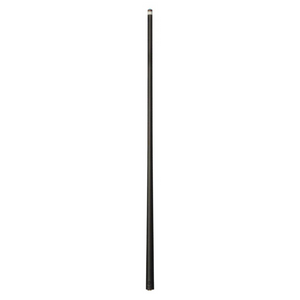 Lucasi Pinnacle Matte White/Black Pool Cue With Carbon Fiber Tech Shaft