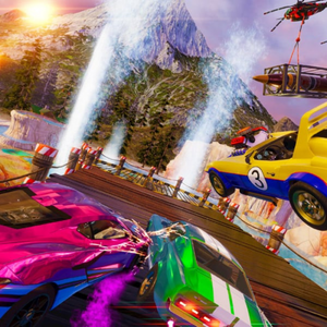 Raw Thrills Fast & Furious Arcade Motion Driving Game