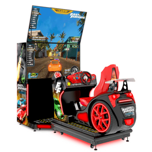 Raw Thrills Fast & Furious Arcade Motion Driving Game