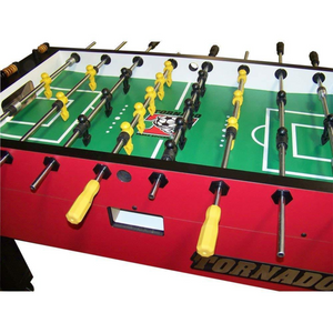 Tornado Crimson Red Foosball Table - Platinum Tour Edition - Coin Op