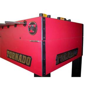 Tornado Crimson Red Foosball Table - Platinum Tour Edition - Coin Op