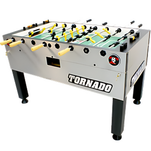 Tornado Silver Foosball Table - Platinum Tour Edition - Coin Op