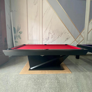 White Billiards Modern Slate Pool Table - Kyoto