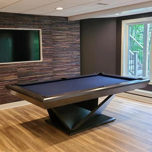 White Billiards Modern Slate Pool Table - Kyoto