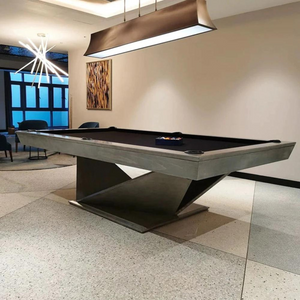 White Billiards Modern Slate Pool Table - Kyoto